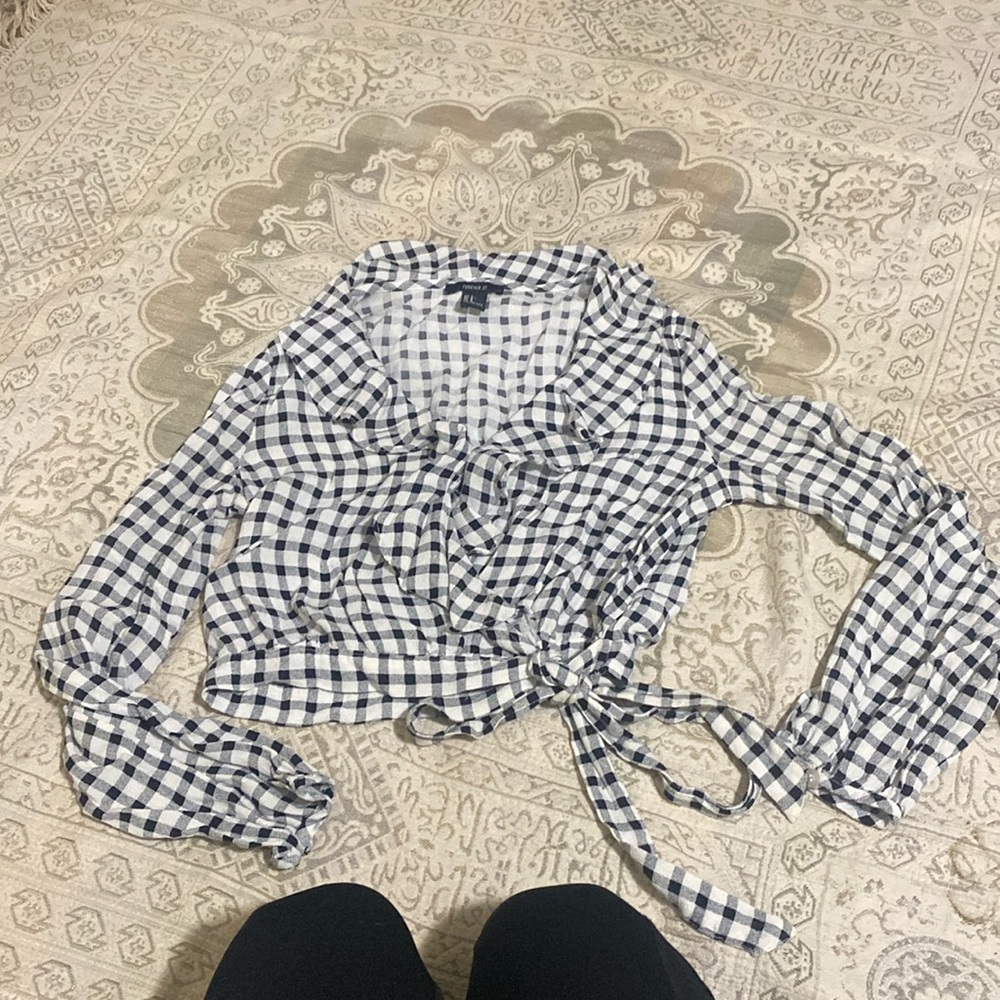 Gingham Blouse